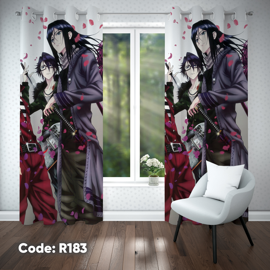 پرده اتاق کودک پسرانه مدل R183