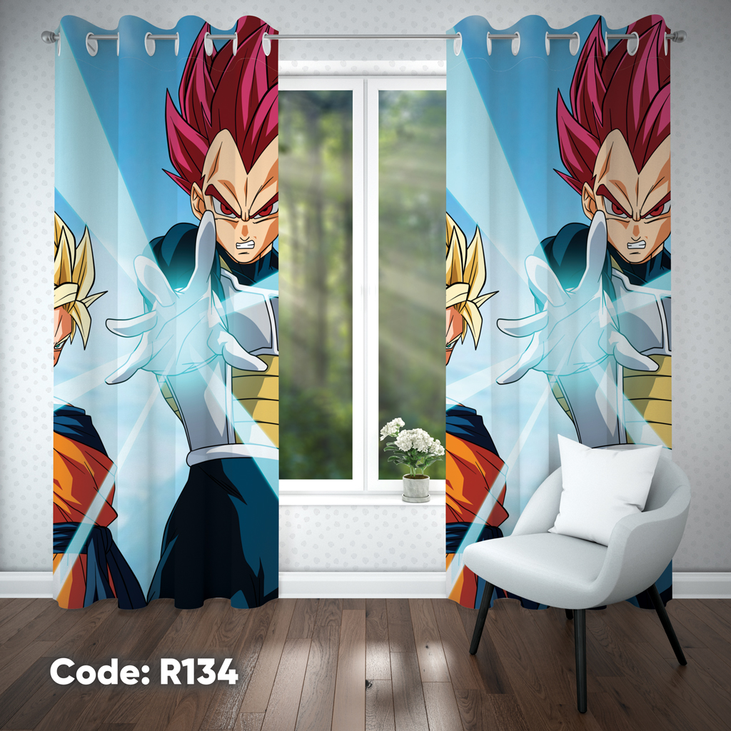 پرده اتاق کودک پسرانه مدل R134