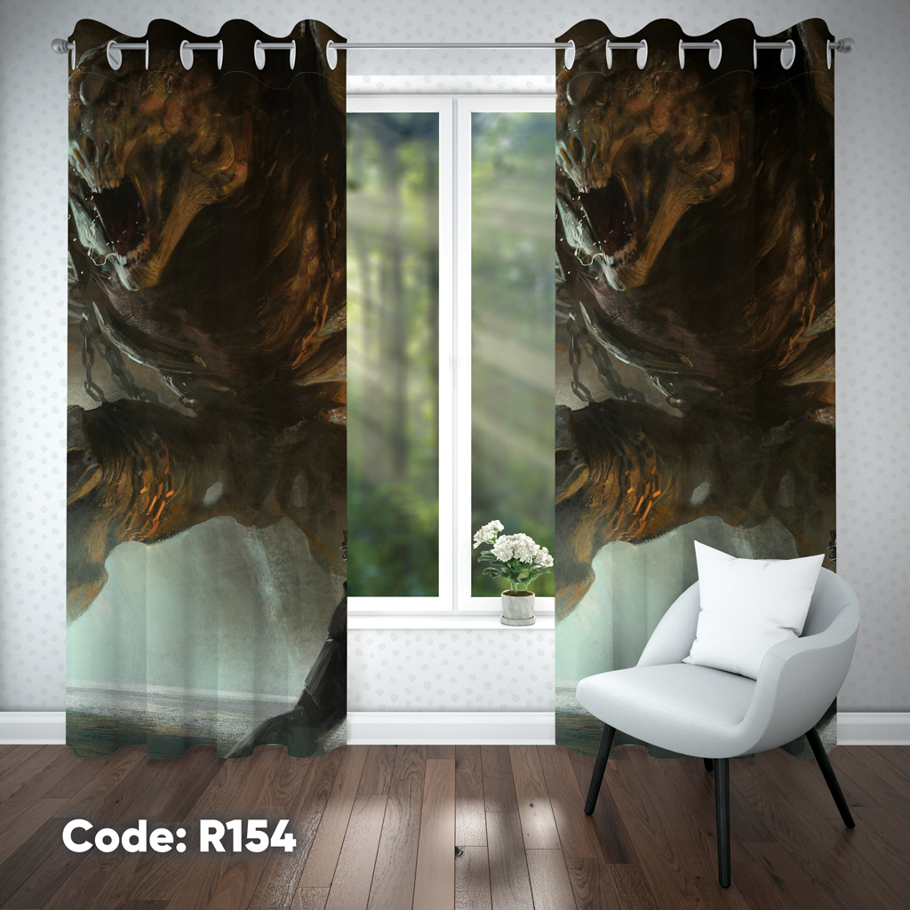 پرده اتاق کودک پسرانه مدل R154