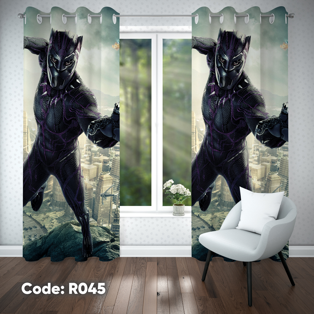پرده اتاق کودک پسرانه مدل R045