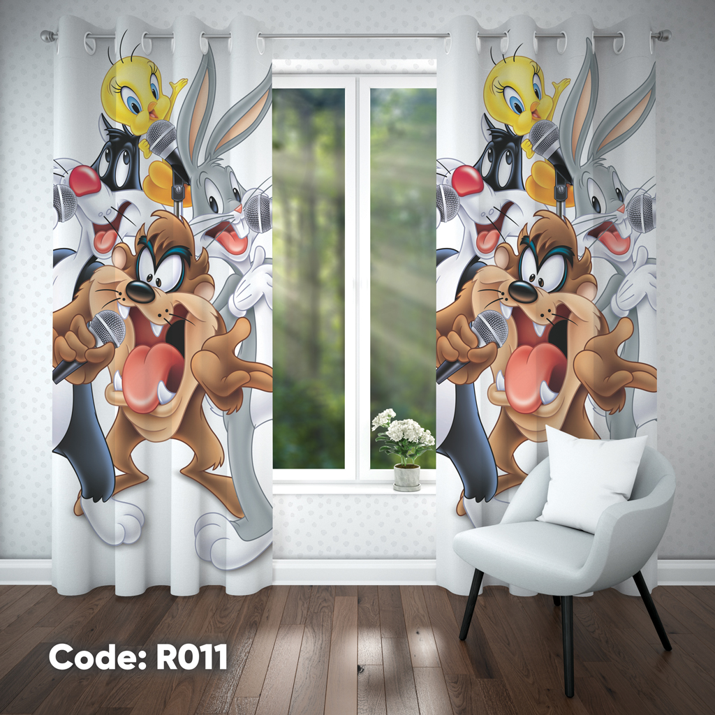 پرده اتاق مدل R011