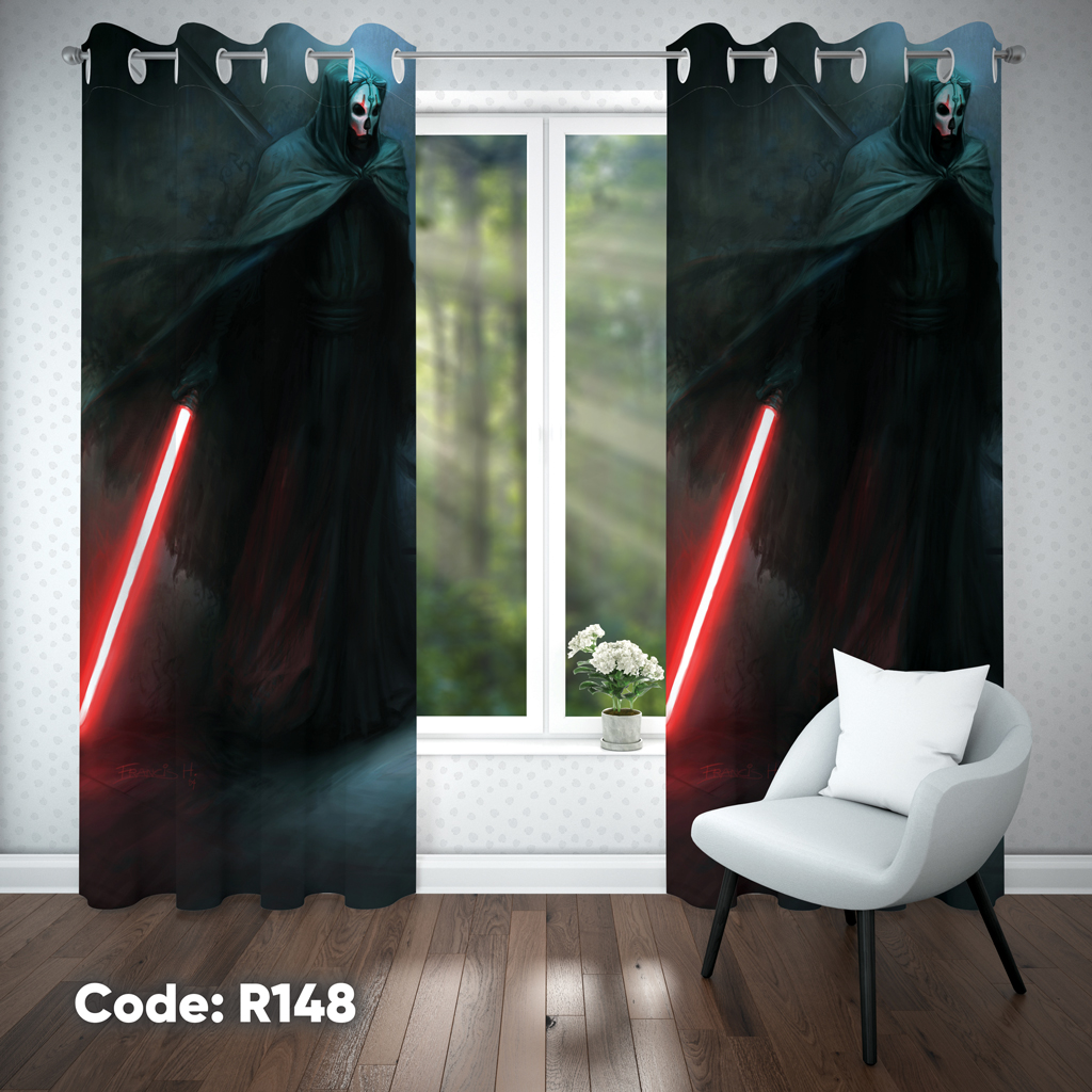 پرده اتاق کودک پسرانه مدل R148