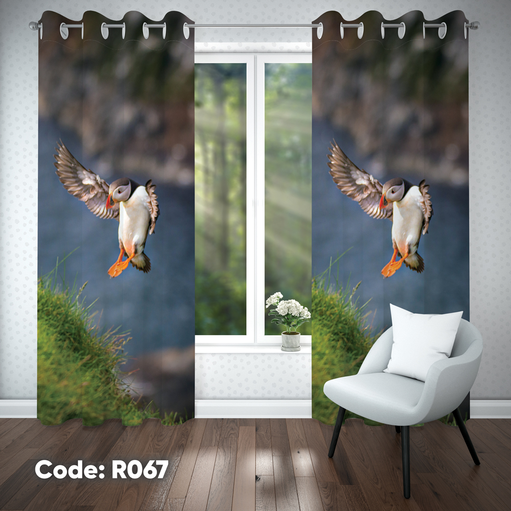 پرده اتاق مدل R067