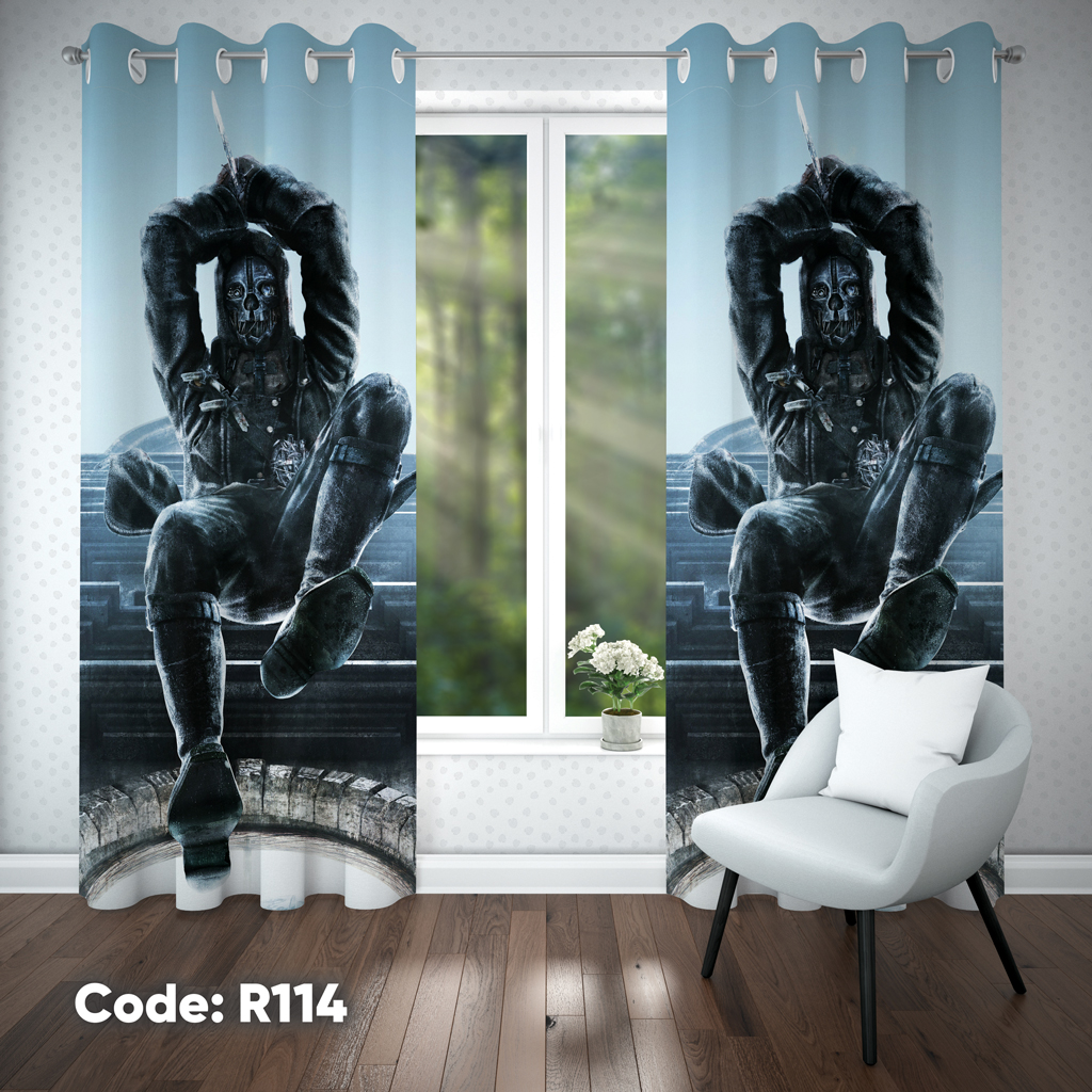 پرده اتاق کودک پسرانه مدل R114