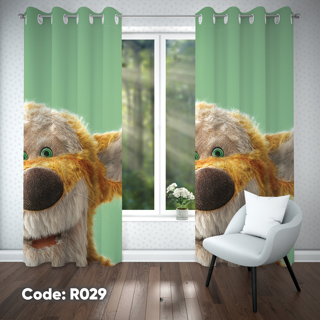 پرده اتاق مدل R029
