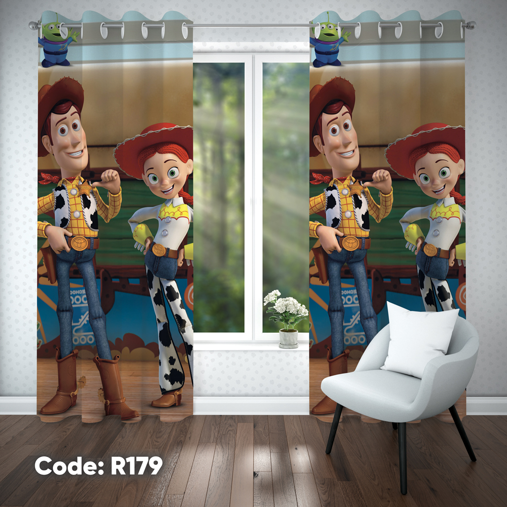 پرده اتاق مدل R179